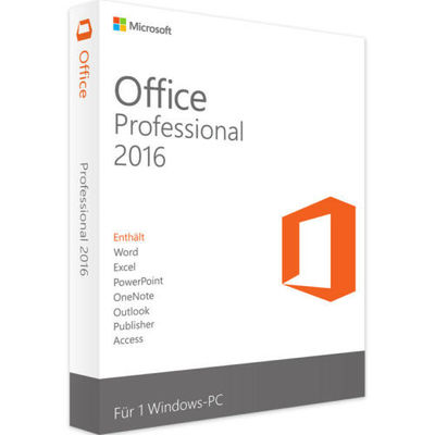 Professionista d'imballaggio al minuto originale di Microsoft Office 2016