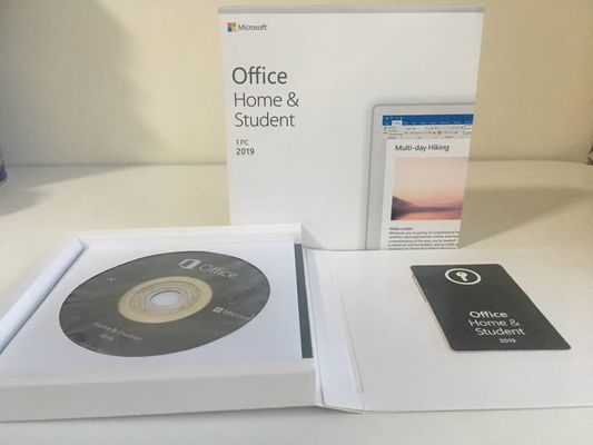 Casa di Microsoft Office 2019 e studente originali Retail Key Card