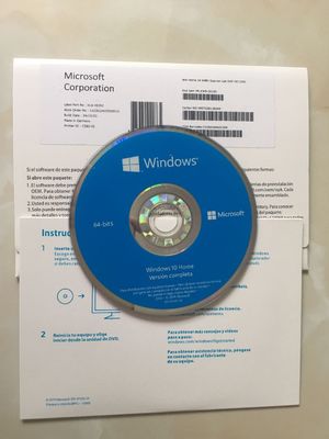 Chiave domestica di attivazione 5pc Microsoft Windows 10 online della carta di DVD