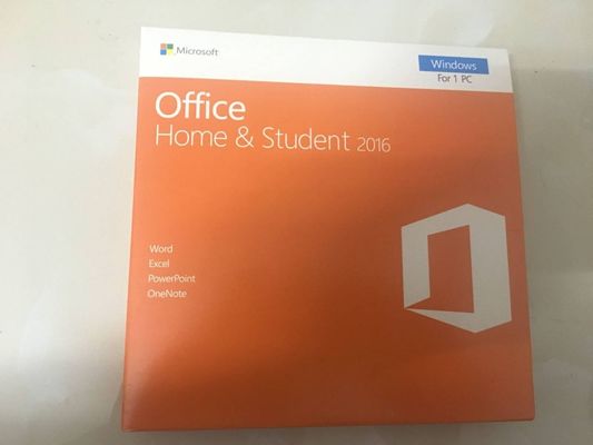 1pc imballano Microsoft Office 2016 domestico e lo studente Retail Key